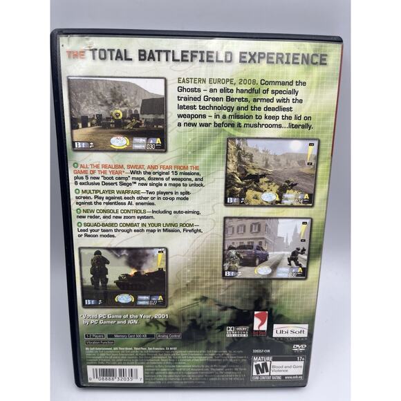 Tom Clancy's Ghost Recon (Sony PlayStation 2, 2002) Complete Tested - Picture 4 of 8